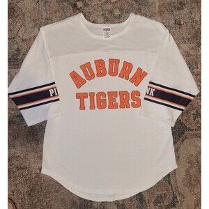 PINK Victoria’s Secret Auburn Tigers Jersey T Shirt 5th & Ocean M